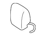 21697001507H91 - Body: Headrest for Mercedes-Benz Image