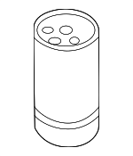 64538377330 - HVAC: Dehydrator for BMW: 323Ci, 323i, 325Ci, 325i, 325xi, 328Ci, 328i, 330Ci, 330i, 330xi, 525i, 528i, 530i, 540i, 740i, 740iL, 750iL, M3, M5, X3, Z4 Image