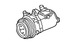 64526910458 - HVAC: Compressor for BMW: 323Ci, 323i, 325Ci, 325i, 325xi, 328Ci, 328i, 330Ci, 330i, 330xi, 525i, 528i, 530i, M3 Image