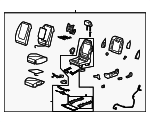 20899743 - Body: Seat Assembly for Chevrolet: Malibu Image