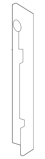 86971T6000 - Body: Seal for Genesis: GV80 Image