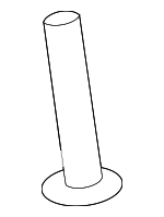 719300R070B0 - Body: Headrest Guide for Toyota: Sienna Image