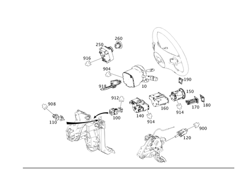 Switch for 2012 Mercedes-Benz C250 #0