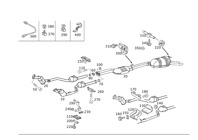 5407517 - : Lambda Sensor for Mercedes-Benz Image
