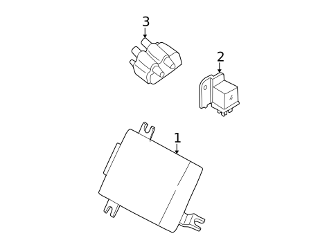 Control Modules for 2004 Subaru Outback #0