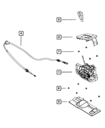 4578705AA - 42RLE; 4-Speed; Automatic Transmission: Console Prndl Bezel for Mopar Image