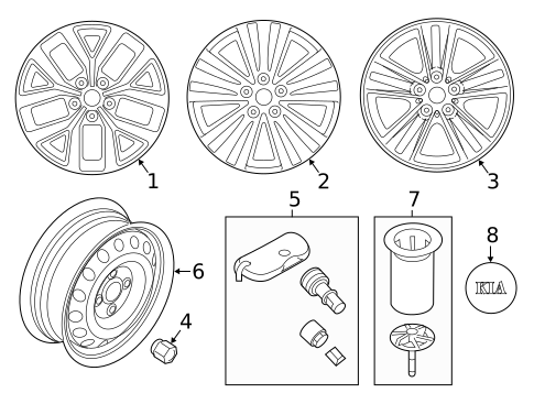 Wheels for 2014 Kia Sportage #0