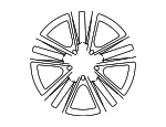 529103W730 - : Wheel, Alloy for Kia Image