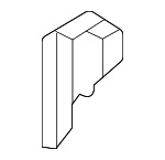 61279453734 - Electrical: Bulkhead Holder for Mini Image