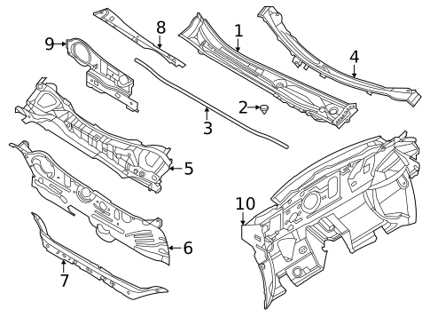 Cowl for 2024 Nissan Sentra #0