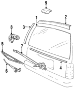 1369283 - : Reveal Molding for Volvo Image
