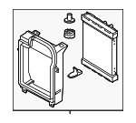 17217645692 - : Oil Cooler Assembly for BMW: X5, X6 Image