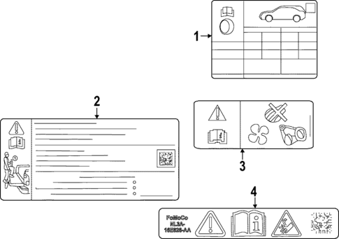 Labels for 2022 Ford F-150 Lightning #0