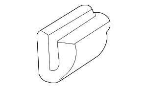 MU470041 - Body: Scuff Plate Clip for Mitsubishi: Eclipse Image