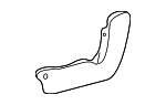 3F2Z1767460AAA - Body: Side Cover for Ford Image