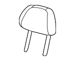 3F2Z16611A08KAA - Body: Headrest for Ford Image