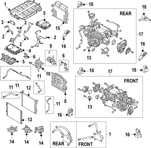 253E0JI000 - : Radiator Assembly for Hyundai Image