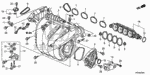 16725PNA003 - Engine: CLAMP A, FUEL HOSE for Honda Image