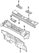 6730085P30 - : Dash Panel for Nissan Image