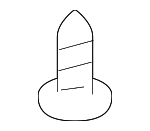 9A700769800 - Body: Side Support Screw for Porsche: 718 Boxster, 718 Cayman, 718 Spyder, 911, Boxster, Cayenne, Cayman, Macan, Panamera, Taycan Image