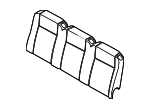 CK4Z9966801P - Body: Seat Back Cushion for Ford Image