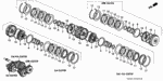 22510P4R003 - Transmission - Automatic: GUIDE, LOW CLUTCH for Honda Image