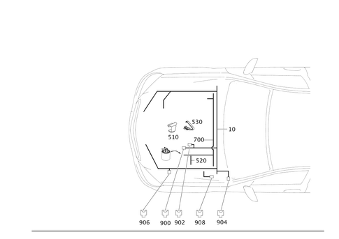 Body-Side Engine Wiring Harness for 2011 Mercedes-Benz C 300 #0