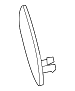 39854961 - Body: Tow Eye Cap for Volvo Image