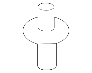 3541113 - : Fender Liner Clip for Volvo: 940, 960, C30, C40 Recharge, C70, EC40, EX90, S40, S60, S60 Cross Country, S80, S90, V50, V60, V60 Cross Country, V70, V90, V90 Cross Country, XC40, XC40 Recharge, XC60, XC70, XC90 Image