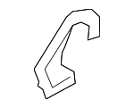 874054BU0A - Body: Seat Hinge Cover for Nissan Image
