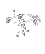 « 53030848AC – Fuel : Carburant Rampe pour Mopar Image »