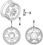 94853750 - : Wheel Nut for GM Image