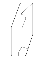 17451F0100 - Exhaust: Muffler &amp; Pipe Gasket for Toyota: Crown, Crown Signia, Grand Highlander, RAV4, RAV4 Prime, Venza Image