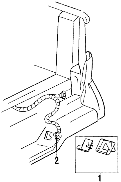 License Lamps for 1999 Isuzu Hombre #0
