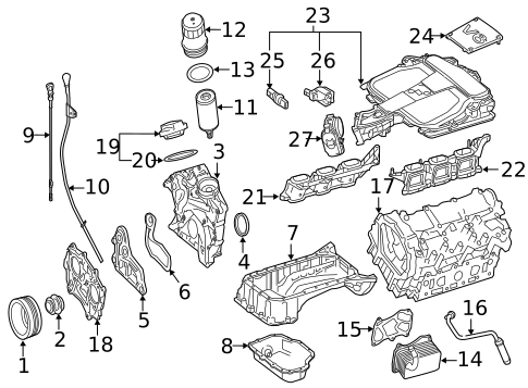 Throttle Body for 2018 Mercedes-Benz GLE350 #0