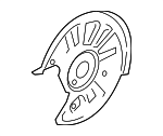 5Q0615611R - Brakes: Splash Shield for Volkswagen Image