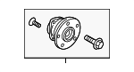 5Q0407621F - Brakes: Hub Assembly for Volkswagen Image