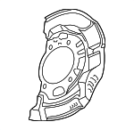 477820R010 - : Splash Shield for Lexus: HS250h Image