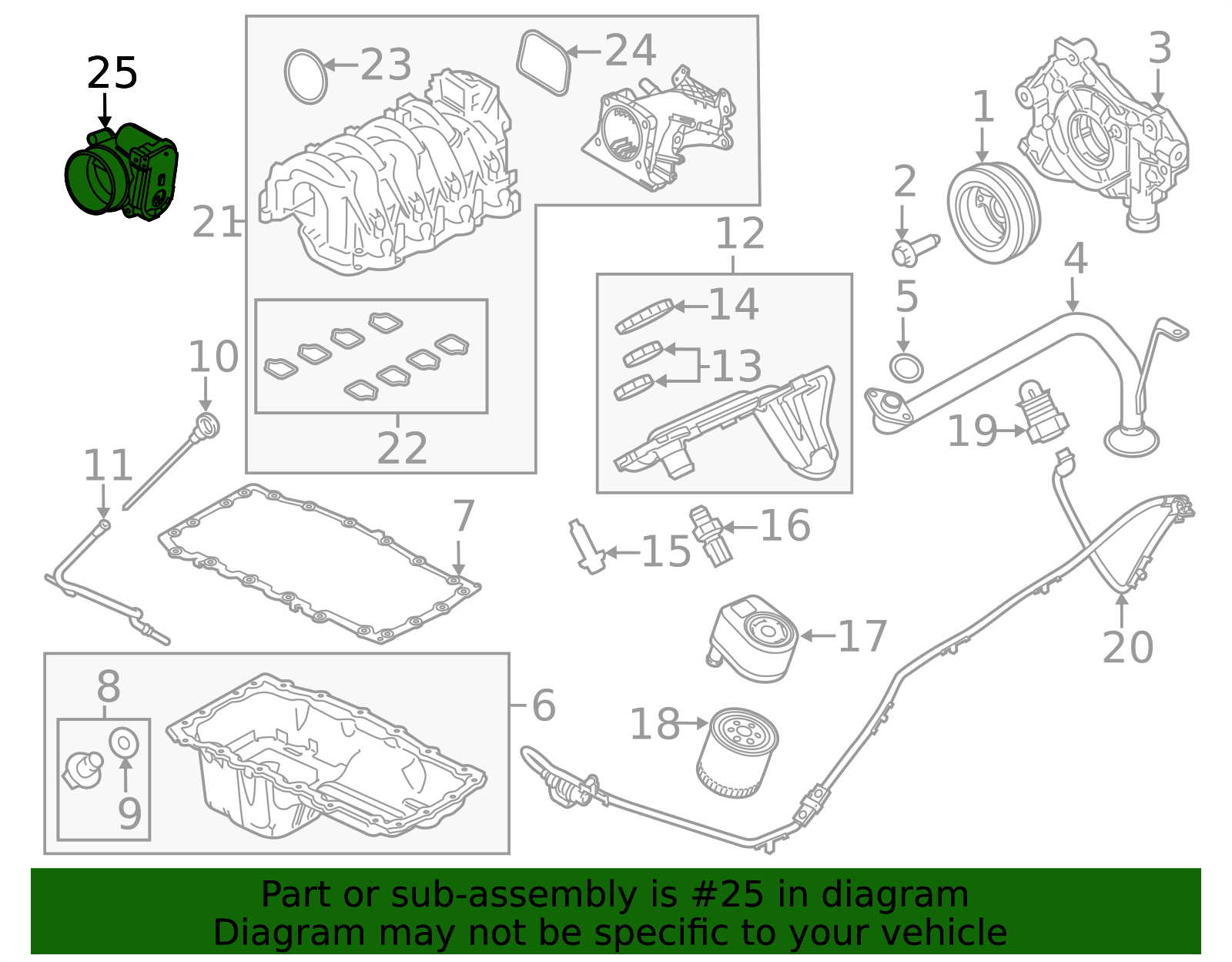 TB34 Motorcraft™ Throttle Body 20112019 Ford Online Ford Parts