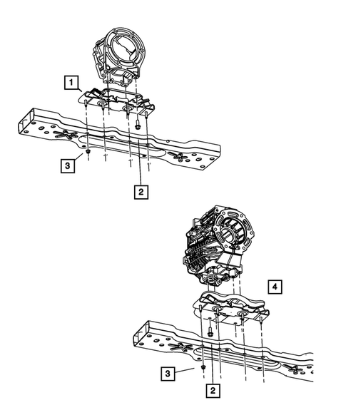 Engine Mounting for 2007 Dodge Nitro #5