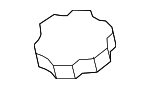 58531Q5100 - Body: Reservoir Cap for Kia Image