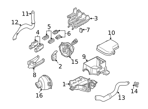 Electrical Components for 2008 Volvo XC90 #0