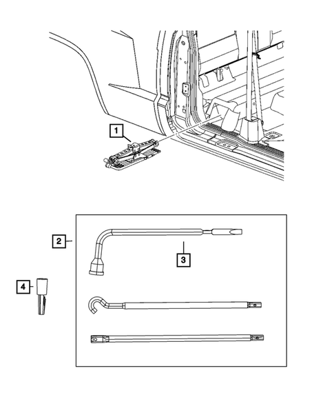 Jack Stowage for 2011 Ram Dakota #0
