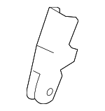 HXT500011NUG - Body: Center Cover for Land Rover: Range Rover Sport Image