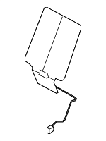 HVD500100 - Body: Seat Back Heater for Land Rover: Range Rover Sport Image