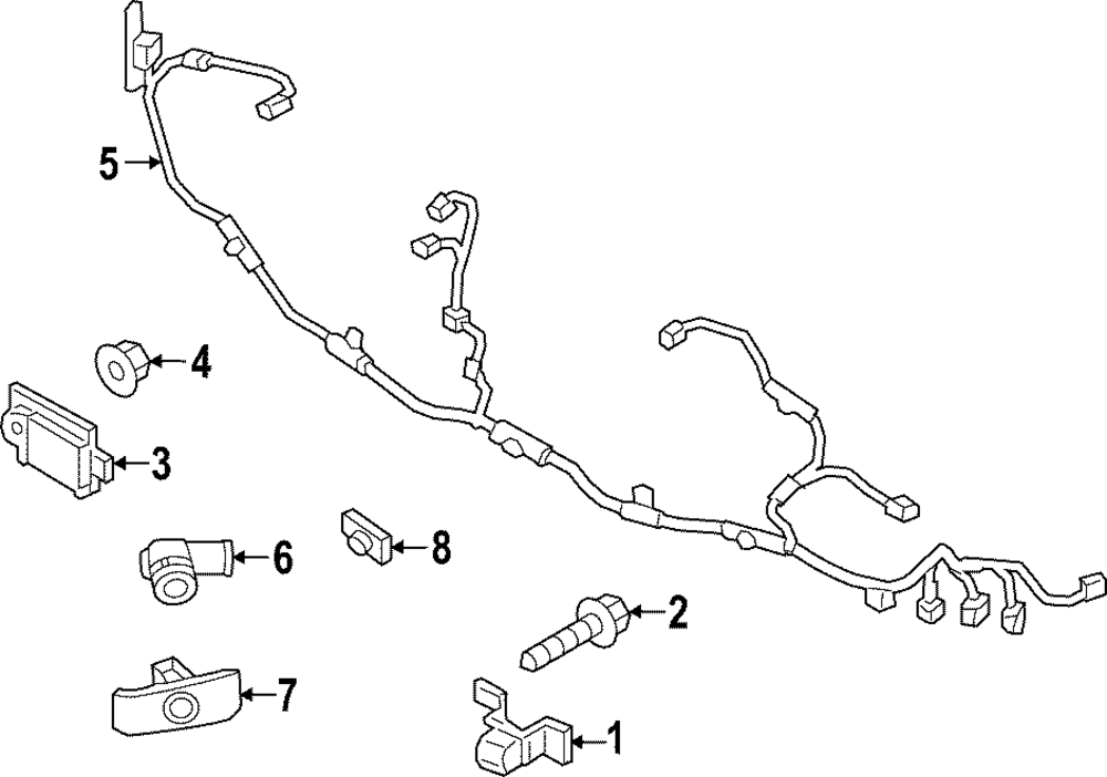 2019-2023 Mazda 3 Wire Harness BDWL-67-A10 | TascaParts.com