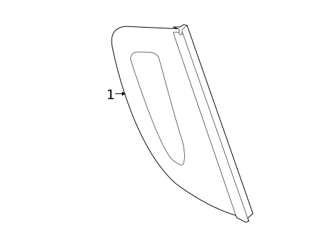 Glass & Hardware for 2009 Toyota Matrix #0
