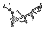 51459462985 - Body: Reinforced Beam for BMW Image