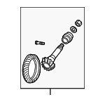 5086919AE - Driveline &amp; Axles: Differential Ring And Pinion for Mopar Image