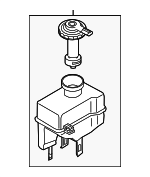 SJY000050 - : Master Cylinder Reservoir for Land Rover: Range Rover Image
